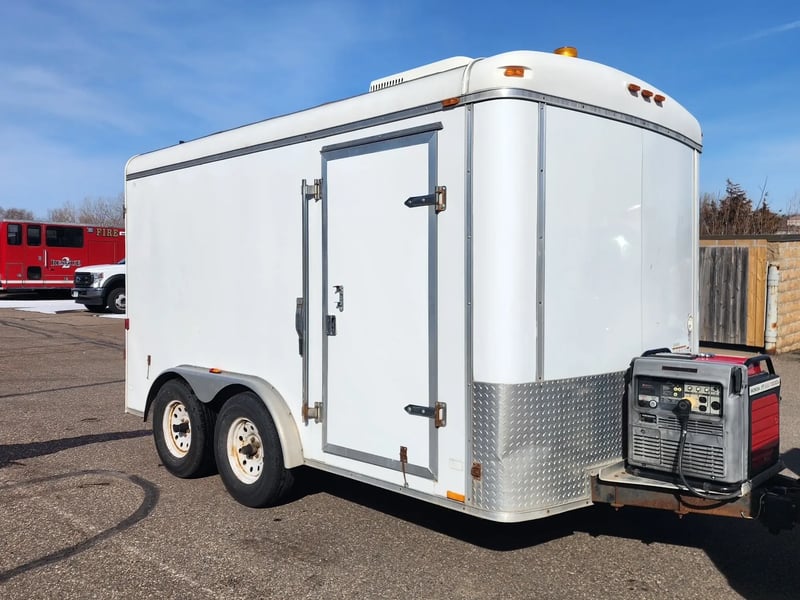 2015 Tandem Axle Envirosight Build Out Utility Trailer Featured Image