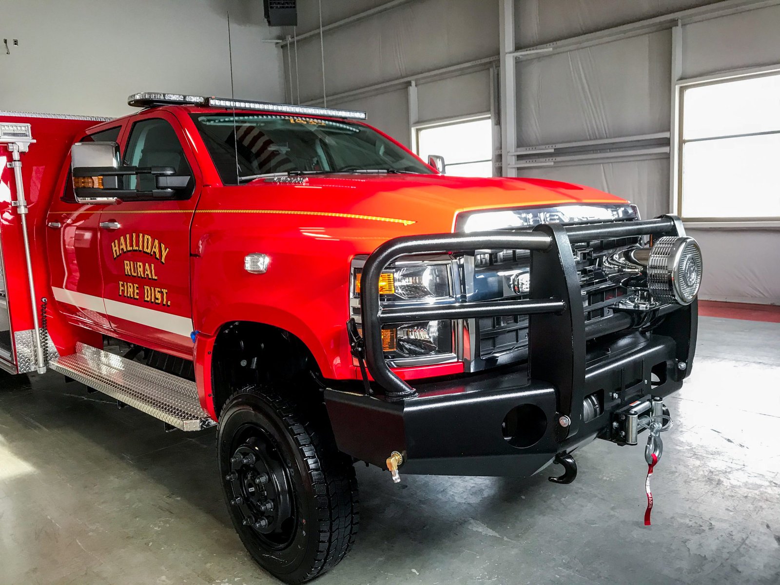 Halliday Rural Fire Department – E.J. Metals Brush Truck
