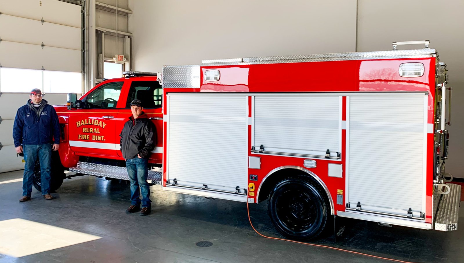 Halliday Rural Fire Department – E.J. Metals Brush Truck