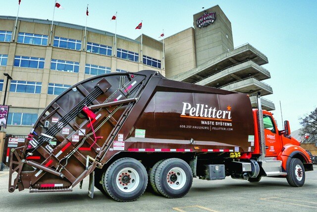 McNeilus Extra Compaction Rear Loader