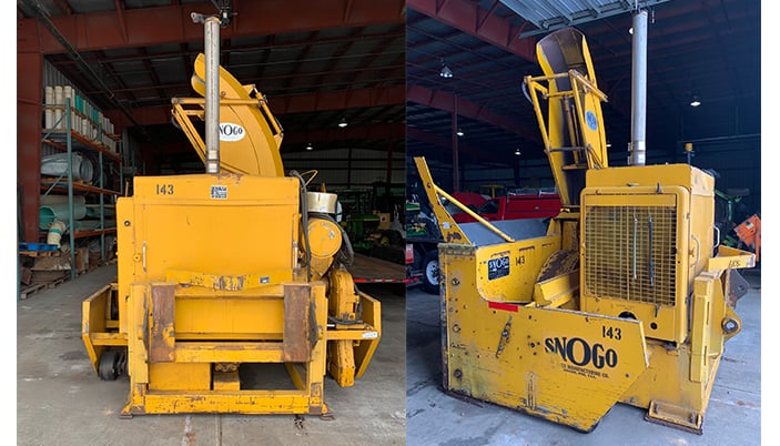 used snow blower